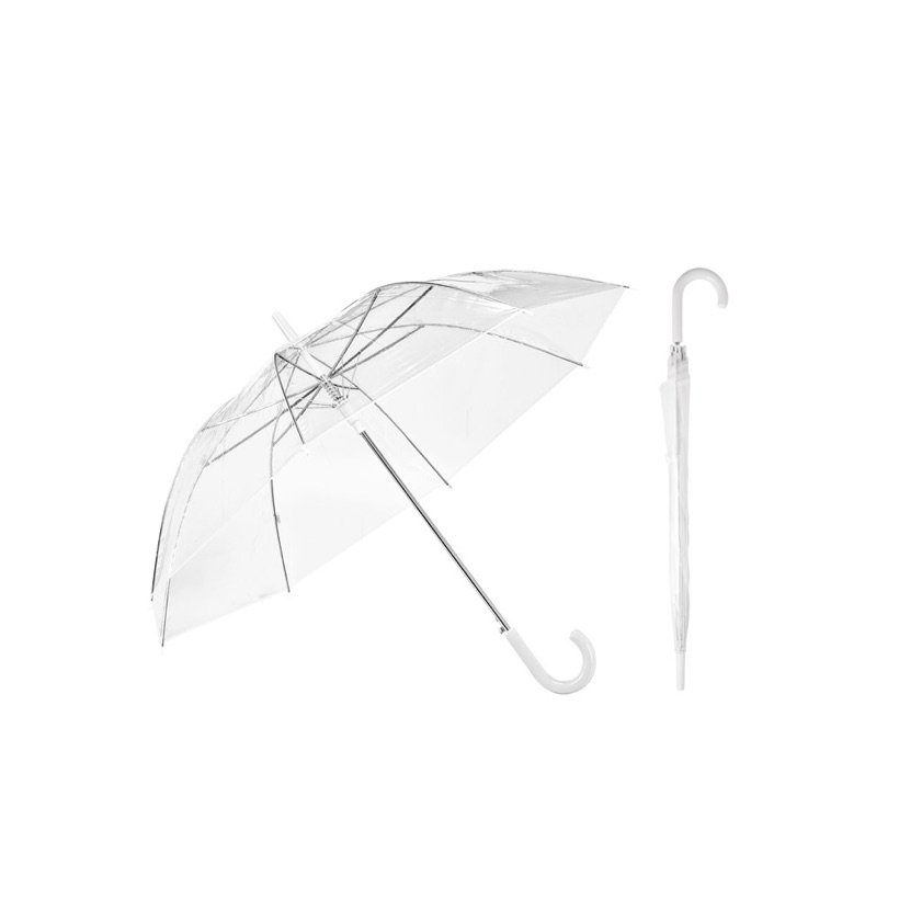 Guarda-Chuva Transparente Nicholas — Conjunto