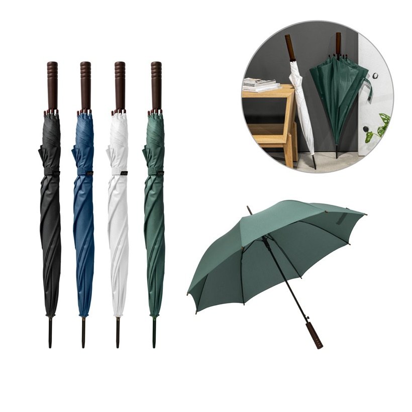 Guarda-Chuva Reciclado Pega de Madeira Apolo — Conjunto